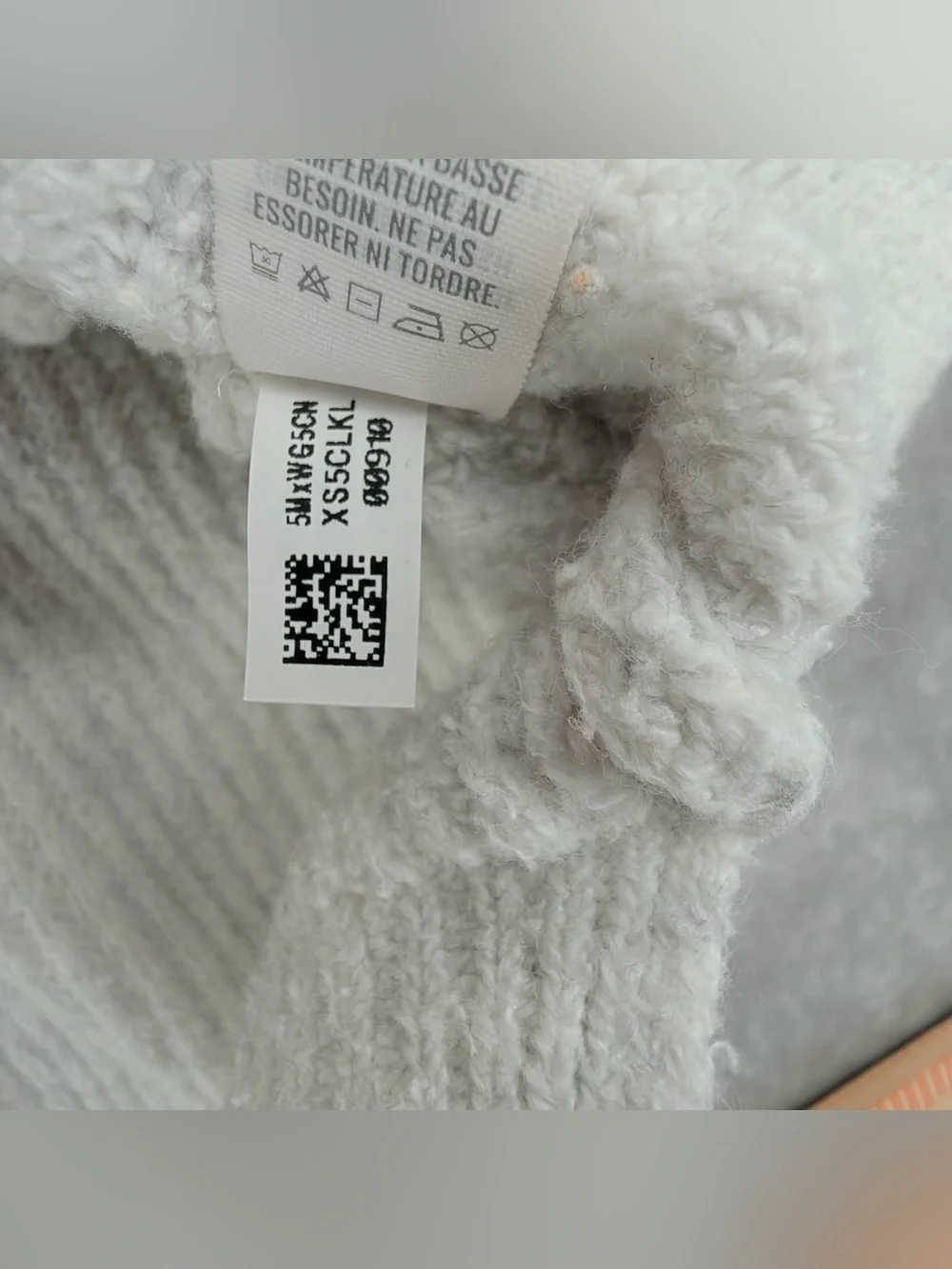 aerie Crewneck Sweater - Light Gray/white - Picture 12 of 14